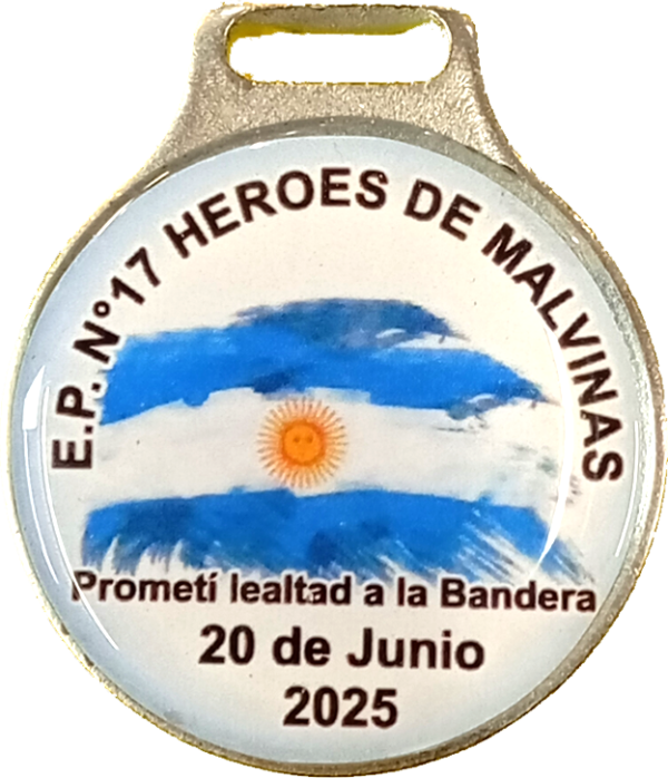 Medalla Resinada 20 de Junio 206